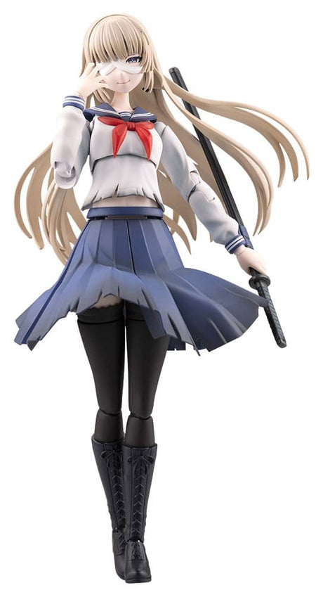 Kotobukiya Sousai Shojo Teien School Girl Emulation Kuon Yakushiji Maria Kagaribi Damage Ver. 1/10 Plastic Model Kit