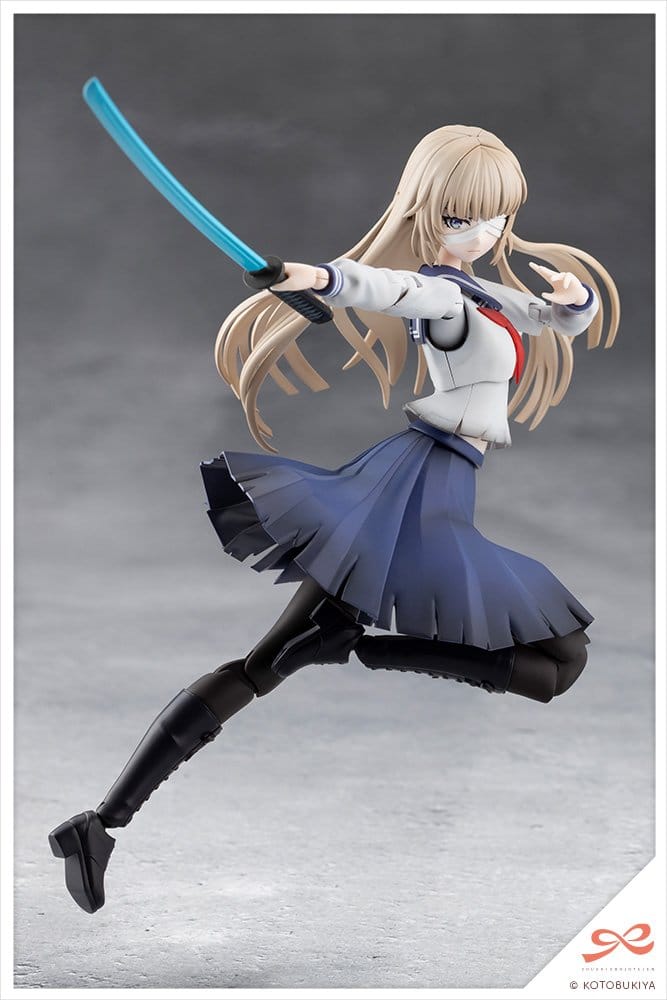 Kotobukiya Sousai Shojo Teien School Girl Emulation Kuon Yakushiji Maria Kagaribi Damage Ver. 1/10 Plastic Model Kit