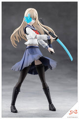 Kotobukiya Sousai Shojo Teien School Girl Emulation Kuon Yakushiji Maria Kagaribi Damage Ver. 1/10 Plastic Model Kit