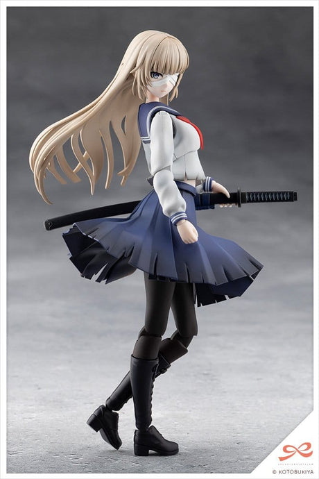 Kotobukiya Sousai Shojo Teien School Girl Emulation Kuon Yakushiji Maria Kagaribi Damage Ver. 1/10 Plastic Model Kit