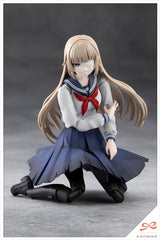 Kotobukiya Sousai Shojo Teien School Girl Emulation Kuon Yakushiji Maria Kagaribi Damage Ver. 1/10 Plastic Model Kit