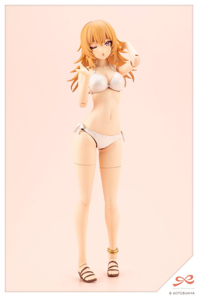 Kotobukiya Sousai Shojo Teien Seira Ichijo Swim Style Hair Arrange Ver. 1/10 Plastic Model Kit