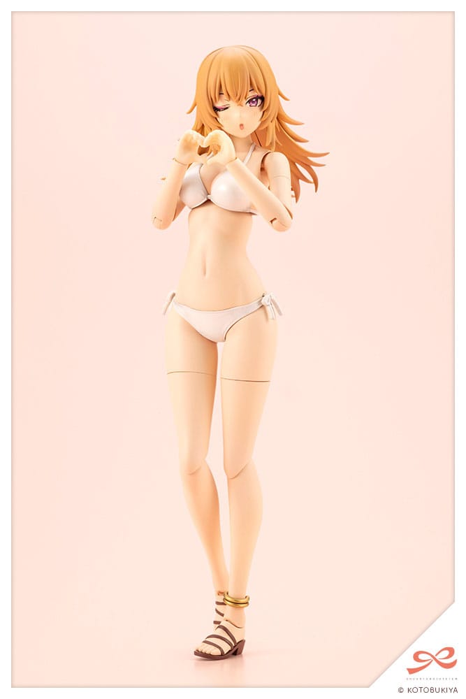 Kotobukiya Sousai Shojo Teien Seira Ichijo Swim Style Hair Arrange Ver. 1/10 Plastic Model Kit