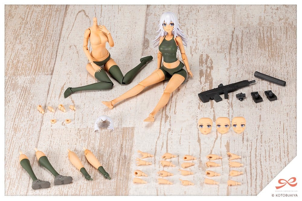 Kotobukiya Sousai Shojo Teien Training Wolf Plastic Model 1/10 Kit
