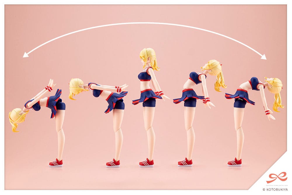 Kotobukiya Sousai Shojo Teien Vitamin Yell Seira Ichijo Cheerleading Costume Dreaming Style Ver. 1/10 Plastic Model Kit