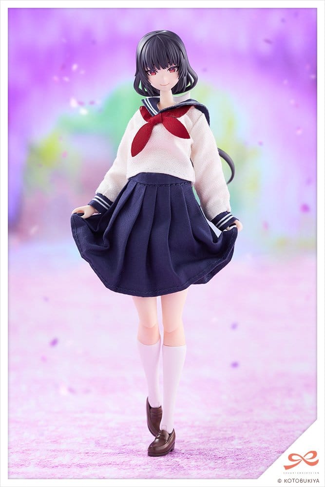Kotobukiya Sousaishojoteien Kiru Pla Kuon Yakushiji Touou High School Uniform 1/10 Plastic Model Kit