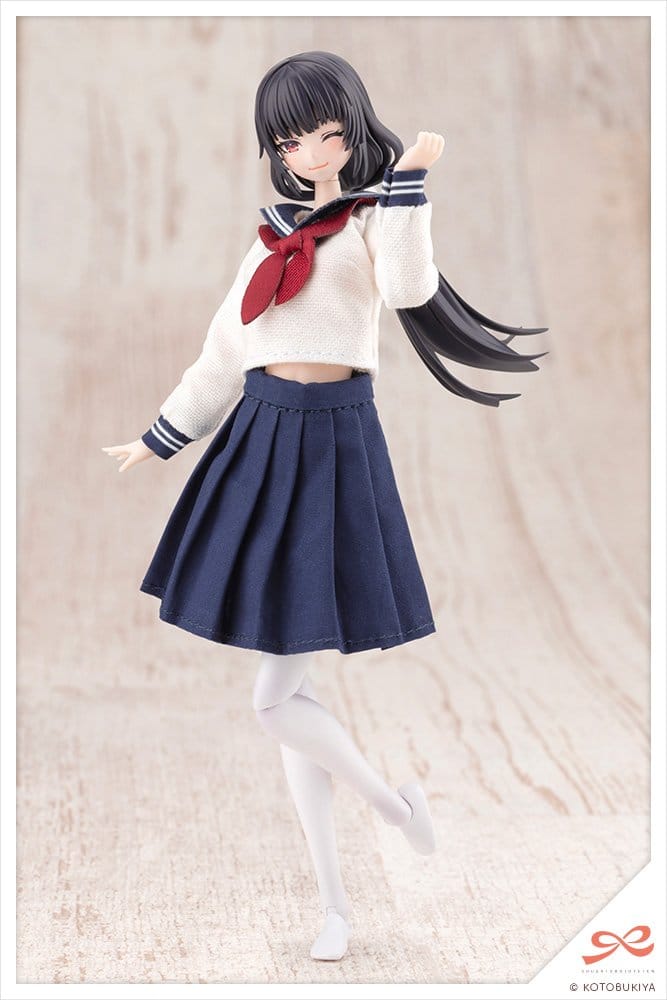 Kotobukiya Sousaishojoteien Kiru Pla Kuon Yakushiji Touou High School Uniform 1/10 Plastic Model Kit