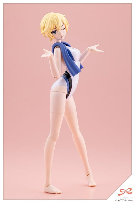 Kotobukiya Sousaishojoteien Rui Saotome Touou High School Competitive Swimsuit Dreaming Style White Dolphin 1/10