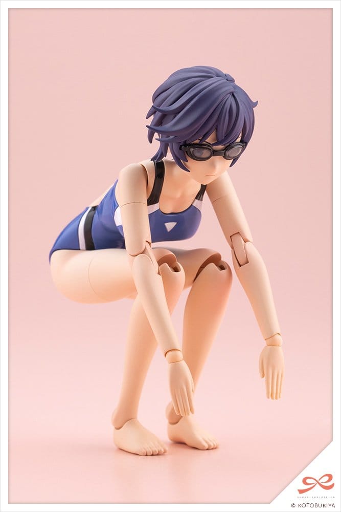 Kotobukiya Sousaishojoteien Rui Saotome Touou High School Competitive Swimsuit 1/10 Plastic Model Kit