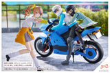 Kotobukiya Touhou Sousai Shojo Teien Rui Saotome High School Tracksuit 1/10 Plastic Model Kit
