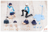 Kotobukiya Touhou Sousai Shojo Teien Rui Saotome High School Tracksuit 1/10 Plastic Model Kit