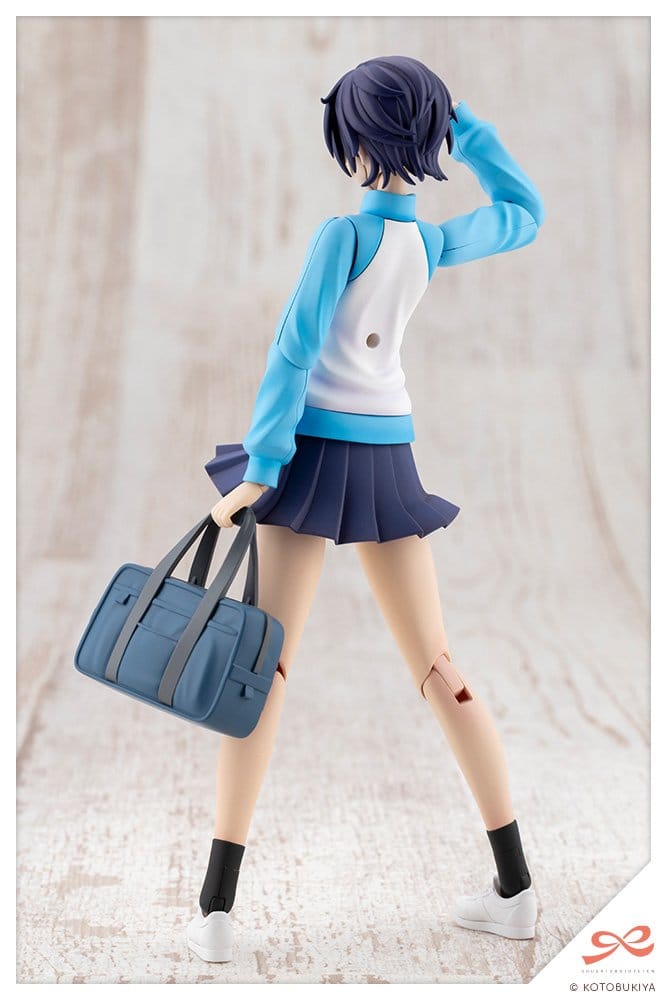 Kotobukiya Touhou Sousai Shojo Teien Rui Saotome High School Tracksuit 1/10 Plastic Model Kit