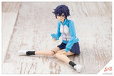 Kotobukiya Touhou Sousai Shojo Teien Rui Saotome High School Tracksuit 1/10 Plastic Model Kit
