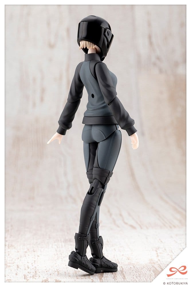 Kotobukiya Touhou Sousai Shojo Teien Rui Saotome Tracksuit Dreaming Style Midnight Onyx 1/10 Plastic Model Kit
