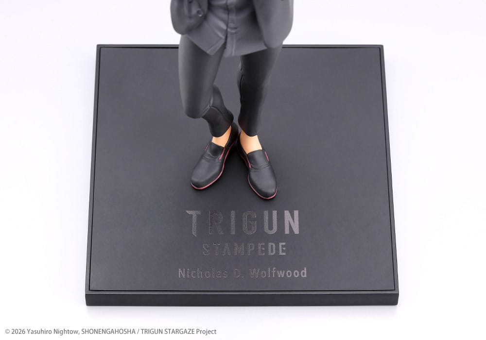 Kotobukiya Trigun Stampede Nicholas D. Wolfwood Oshi Works 1/8 Statue