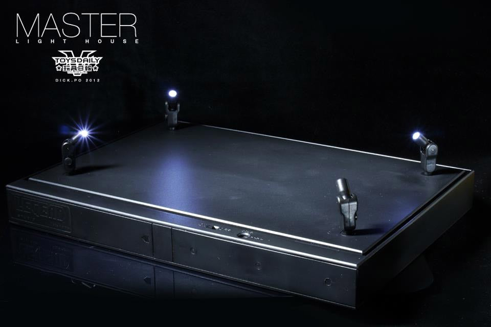 Legend Studio Master Light House Acryl Display Case mit Beleuchtung für 1/6 Actionfiguren