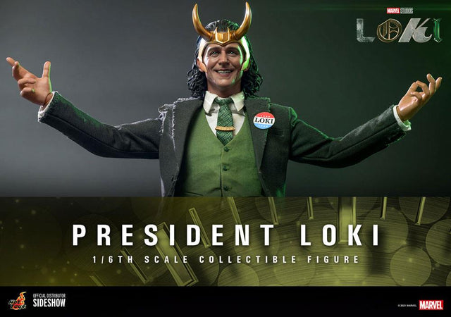 Loki Actionfigur 1/6 President Loki 31 cm Hot Toys