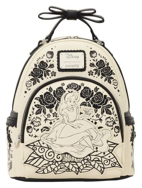 Loungefly Alice in Wonderland Embroidered Floral Mini Backpack