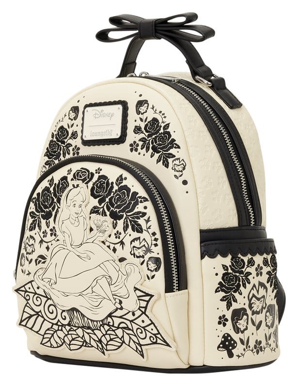 Loungefly Alice in Wonderland Embroidered Floral Mini Backpack
