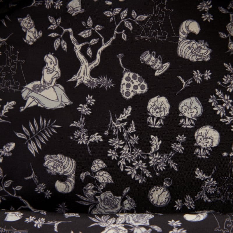 Loungefly Alice in Wonderland Embroidered Floral Mini Backpack