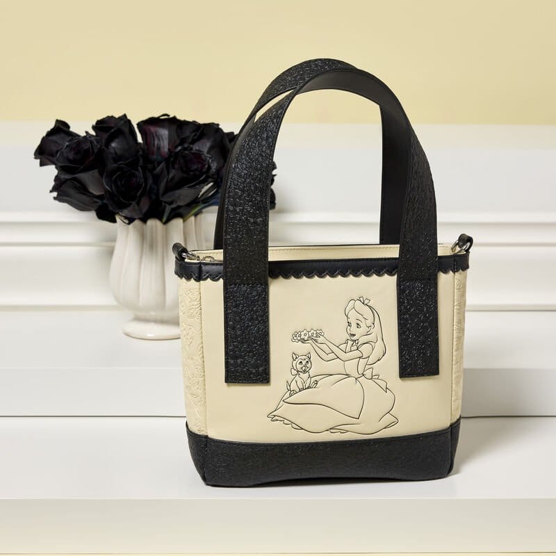 Loungefly Alice in Wonderland Mini Tote Crossbody Bag