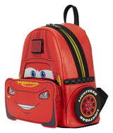 Loungefly Cars by Loungefly 20th Anniversary Lightning McQueen Metallic LightUp Mini Rucksack