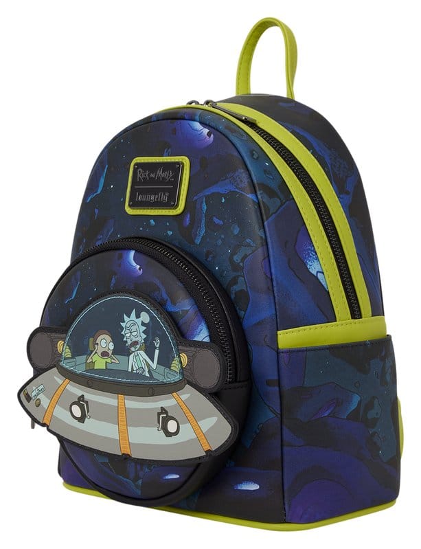 Loungefly Cartoon Network by Loungefly Rick and Morty Space Cruiser Mini Rucksack