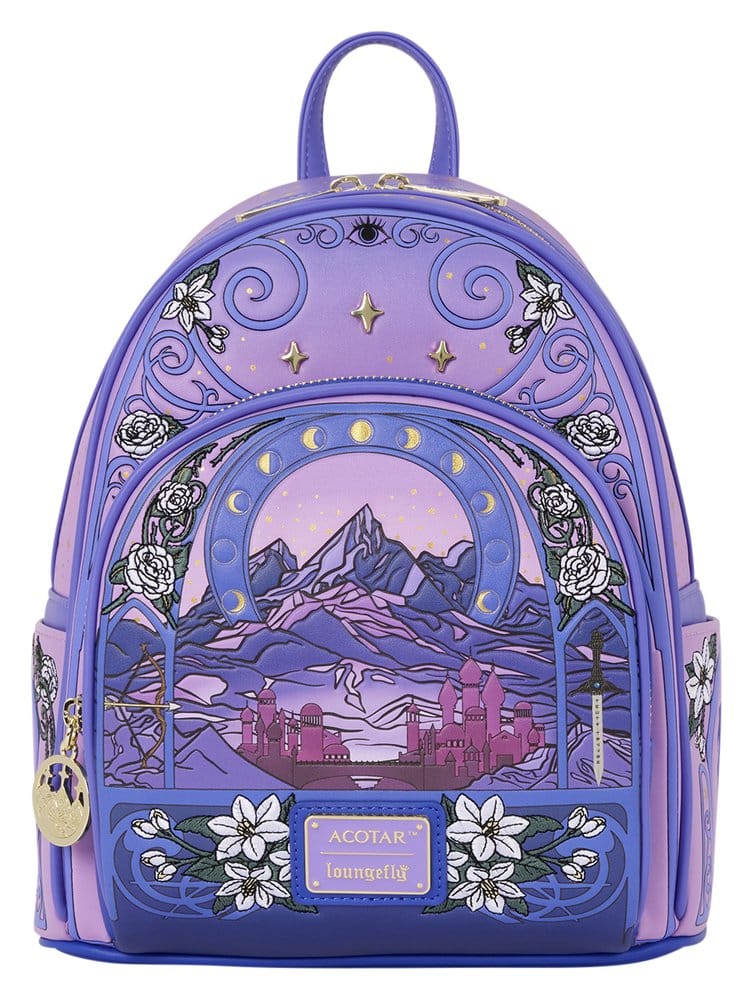 Loungefly Das Reich der sieben Höfe Night Court Ramiel Mountain by Loungefly Mini-Rucksack