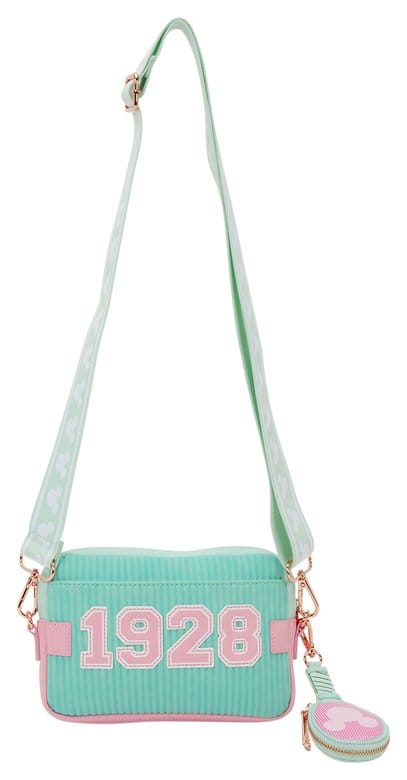 Loungefly Disney by Loungefly Mickey & Friends Tennis Sling Brusttasche Umhängetasche mit Geldbeutel