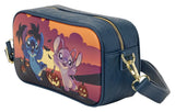 Loungefly Disney Halloween Costumes Stitch & Angel By Loungefly Umhängetasche