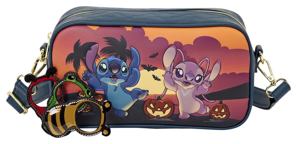 Loungefly Disney Halloween Costumes Stitch & Angel By Loungefly Umhängetasche