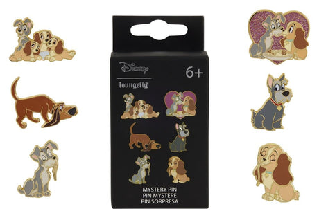 Loungefly Disney Lady and the Tramp Blind Display (12) by Loungefly Ansteck-Pins