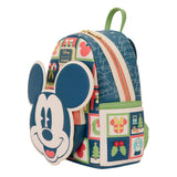 Loungefly Disney Mickey and Minnie Holiday by Loungefly Mini Rucksack