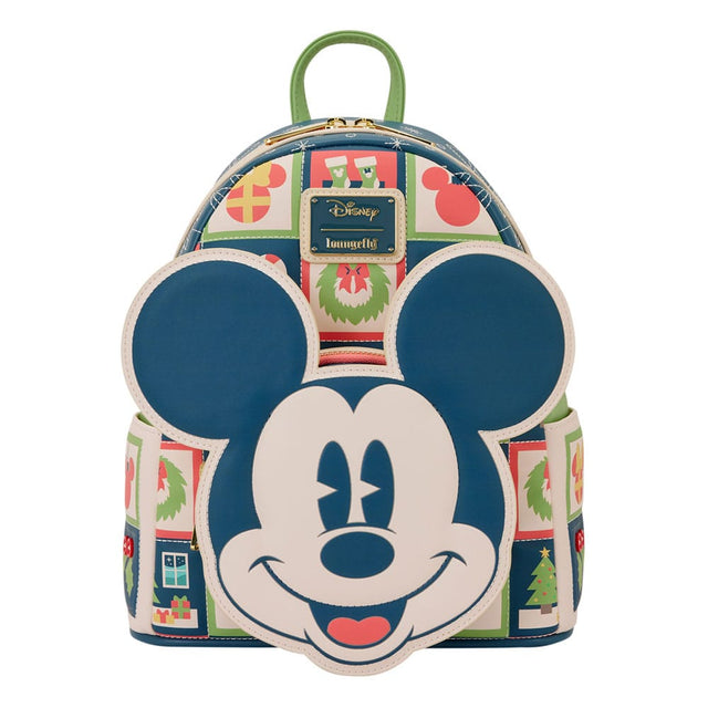 Loungefly Disney Mickey and Minnie Holiday by Loungefly Mini Rucksack