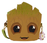 Loungefly Guardians of the Galaxy by Loungefly Groot Floral Umhängetasche