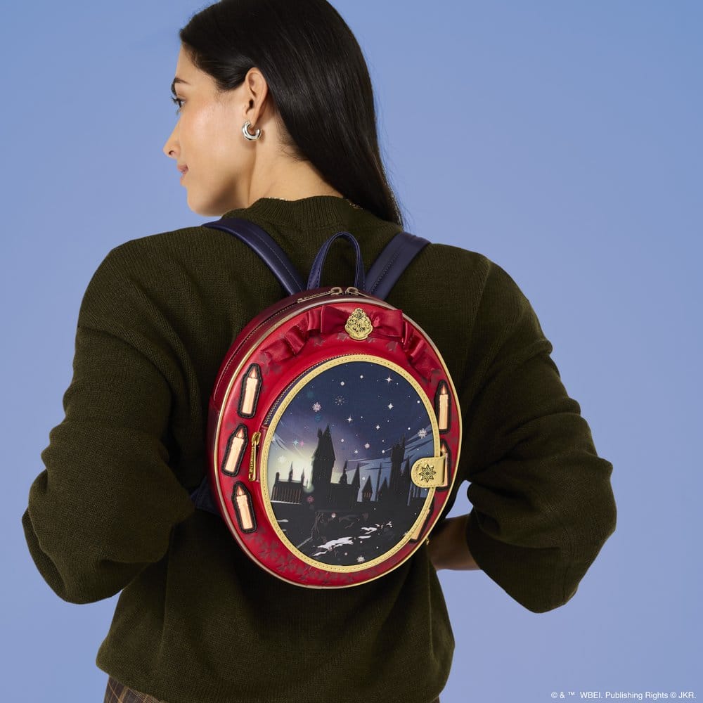 Loungefly Harry Potter by Loungefly Holiday Cameo Mini Rucksack