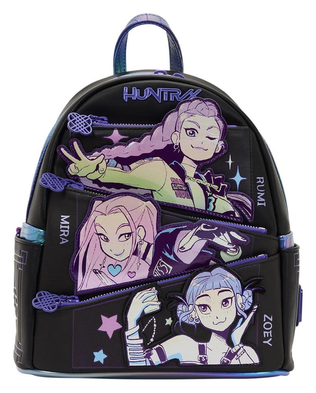 Loungefly KPop Demon Hunters By Loungefly Huntrix Mini-Rucksack