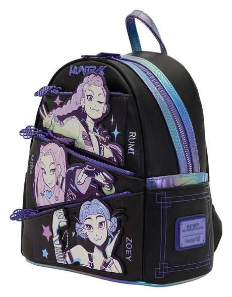 Loungefly KPop Demon Hunters By Loungefly Huntrix Mini-Rucksack