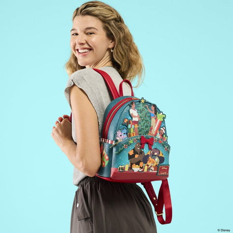 Loungefly Lilo & Stitch Holiday Celebration by Loungefly Mini Rucksack