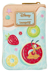 Loungefly Mickey & Minnie Beach Fun Zip Around Wallet