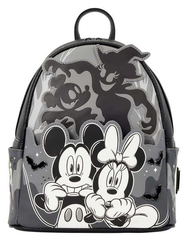 Loungefly Mickey & Minnie Ghost Light Up Glow by Loungefly Mini Rucksack