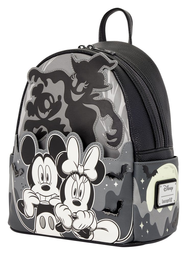 Loungefly Mickey & Minnie Ghost Light Up Glow by Loungefly Mini Rucksack