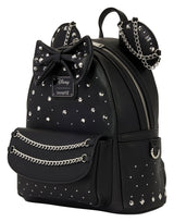 Loungefly Minnie Mouse Studs & Chains by Loungefly Mini Rucksack