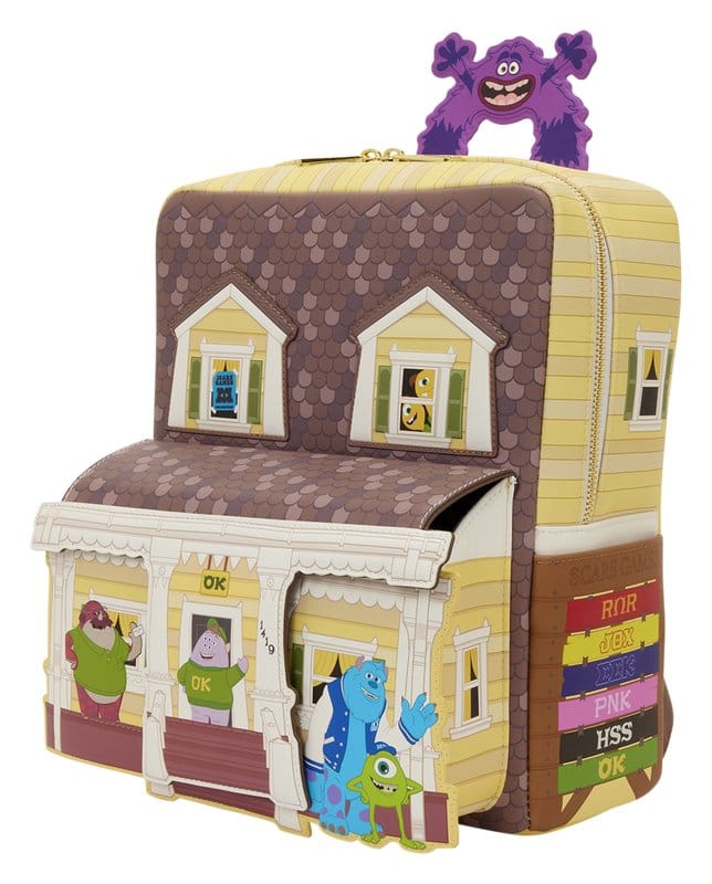 Loungefly Monsters University Oozma Kappa House Figural Mini Backpack