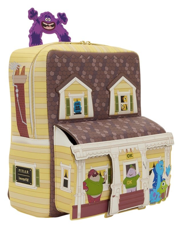 Loungefly Monsters University Oozma Kappa House Figural Mini Backpack