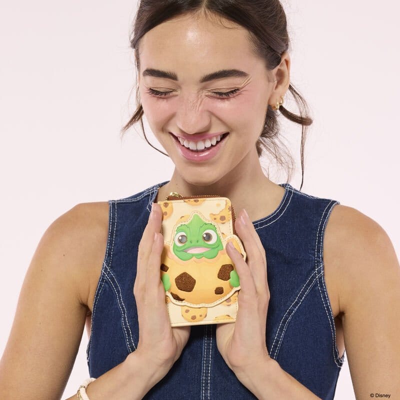 Loungefly Neu Verföhnt Rapunzel Pascal With Cookie By Loungefly Karten-Etui