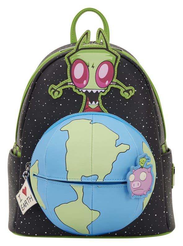 Loungefly Nickelodeon Invader Zim Glow by Loungefly Mini Rucksack