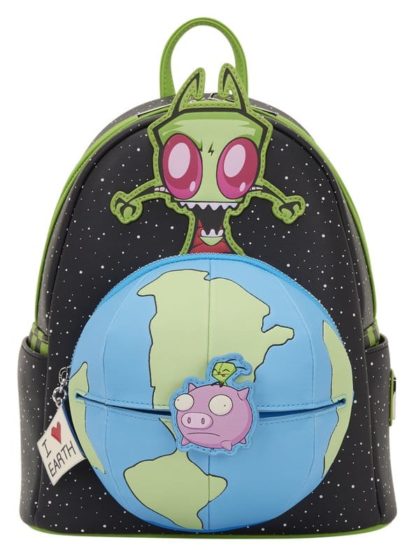 Loungefly Nickelodeon Invader Zim Glow by Loungefly Mini Rucksack