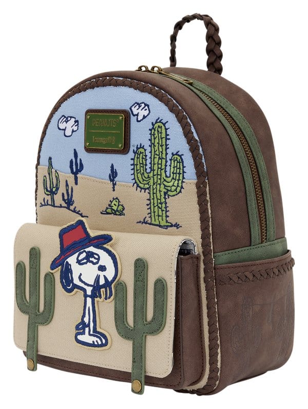 Loungefly Peanuts by Loungefly Mini Rucksack Spike Desert