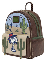 Loungefly Peanuts by Loungefly Mini Rucksack Spike Desert